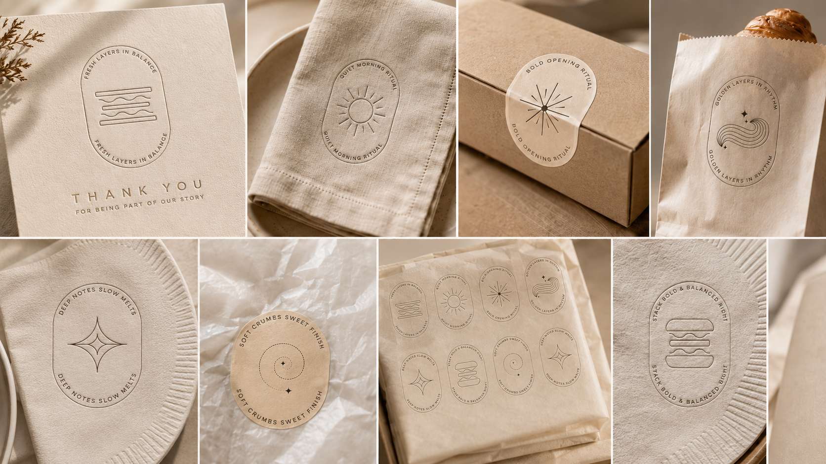 Ritual Badges, Napkins & Stickers
